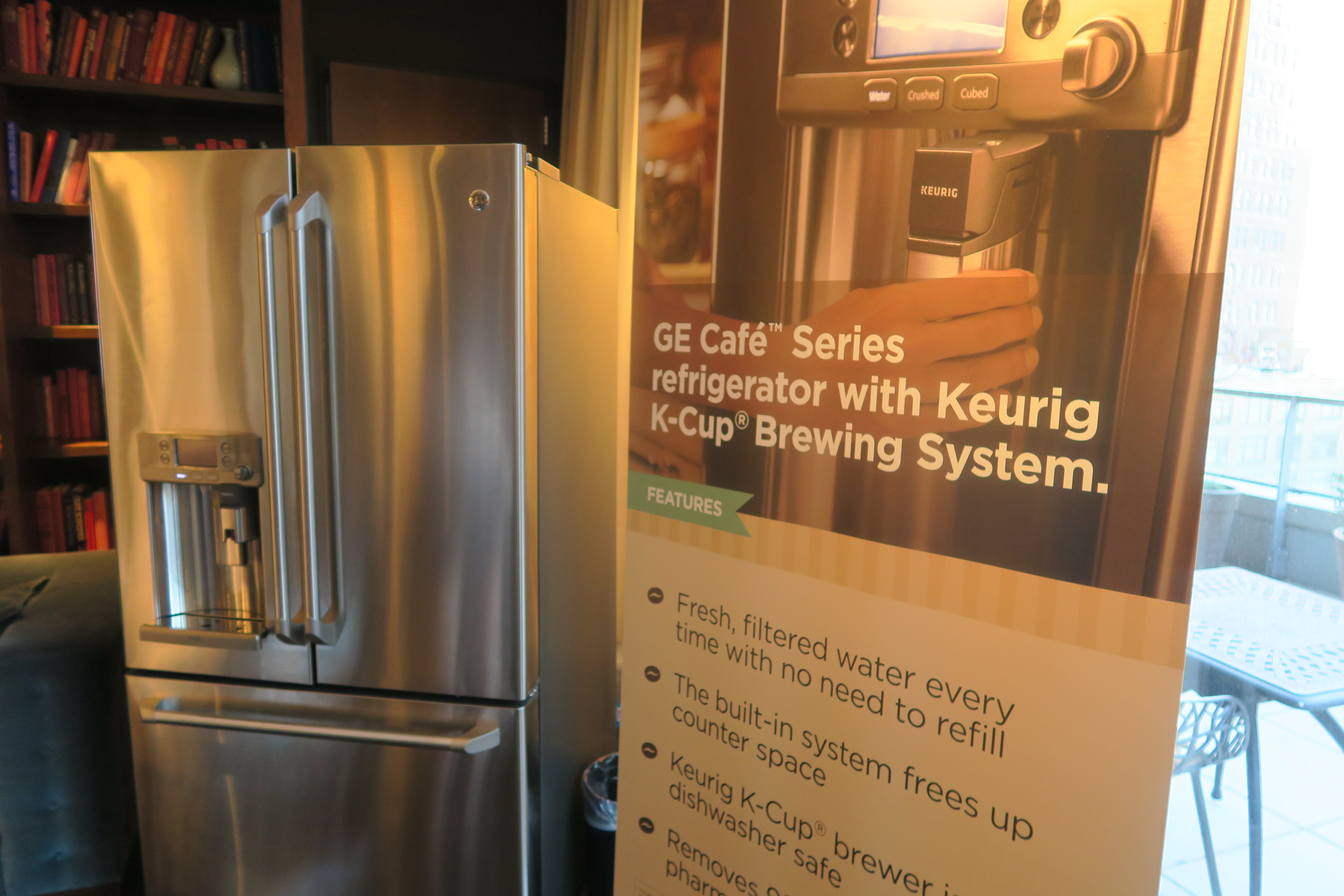 GE Cafe with Keurig K-Cup Brewing System 
