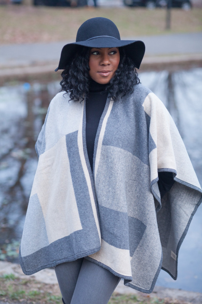 How to Wear your Poncho in the Winter, Life Style Xpress 