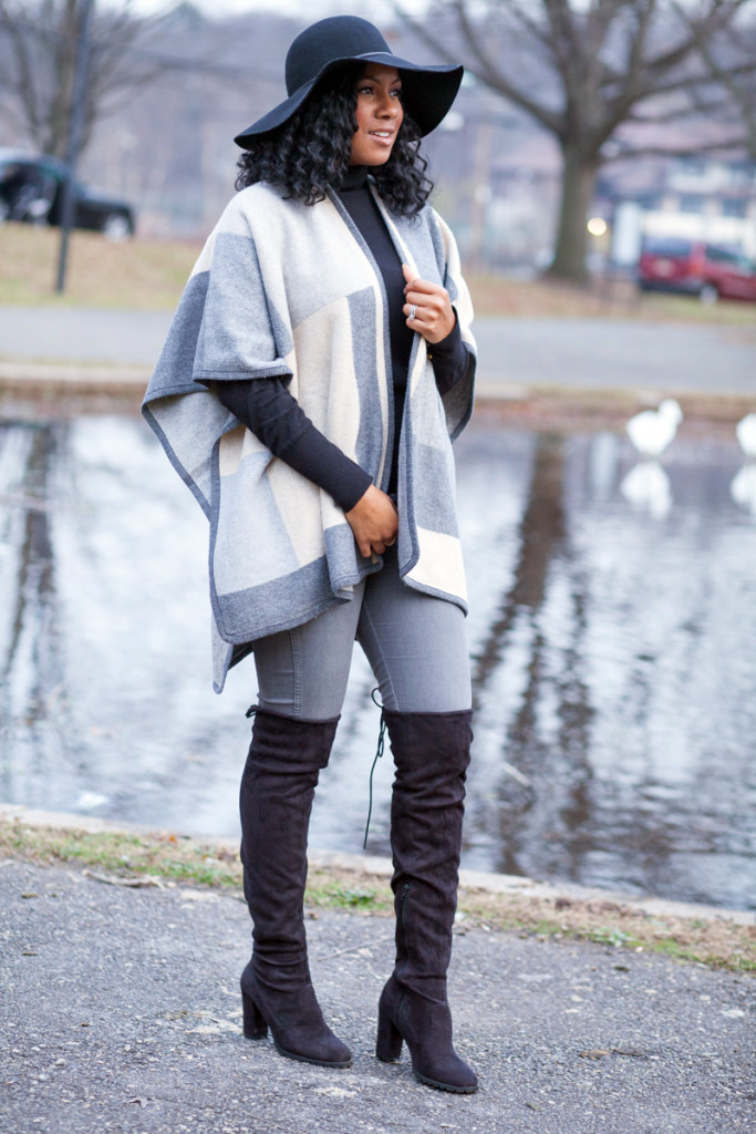 How to Wear your Poncho in the Winter, Life Style Xpress 
